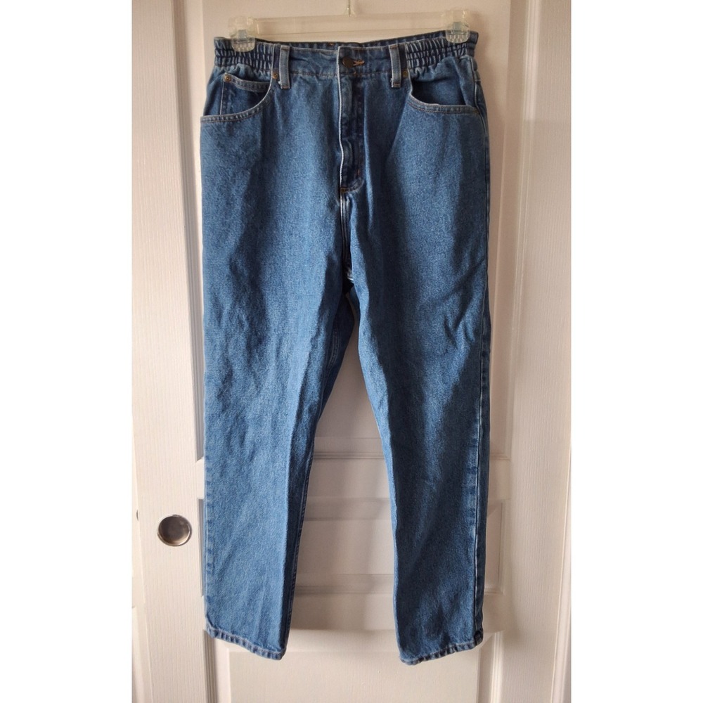 LL Bean Jeans 12P Regular Fir Comfort Waist Blue Jeans